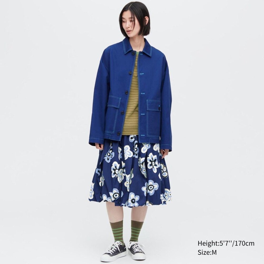 MARNI x Uniqlo Balloon Skirt, Women's US Medium, Rare Collaboration, NWT